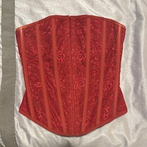 Red Lace Corset